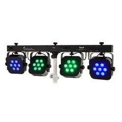 ALQUILER 2 TRIPODES 8 LED PAR 64