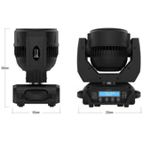 ALQUILER CABEZA MÓVIL IOWA PIX 300 ZOOM AUDIBAX 19 Leds x 15W