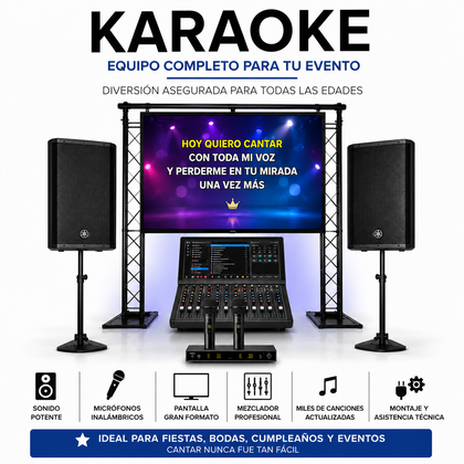 ALQUILER KARAOKE