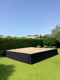 ALQUILER DE ESCENARIO 6X4M CON TRANSPORTE Y MONTAJE EN BARCELONA