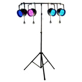 2 TRÍPODES LED PAR 64