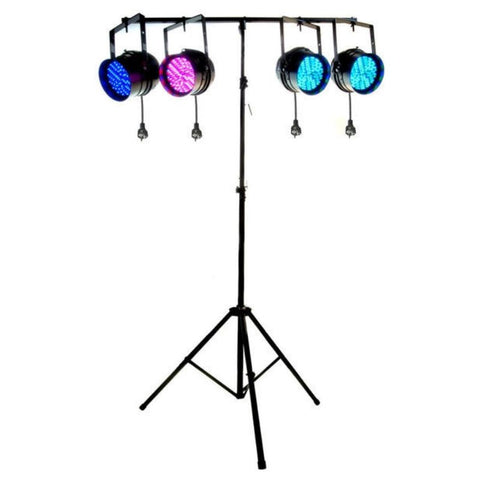 2 TRÍPODES LED PAR 64