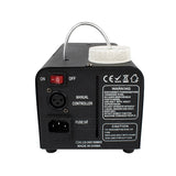 MÁQUINA DE HUMO 400W LED RGB 3 EN 1 CONTROL REMOTO DMX